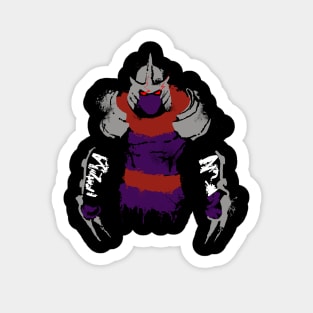 Shredder splat Sticker